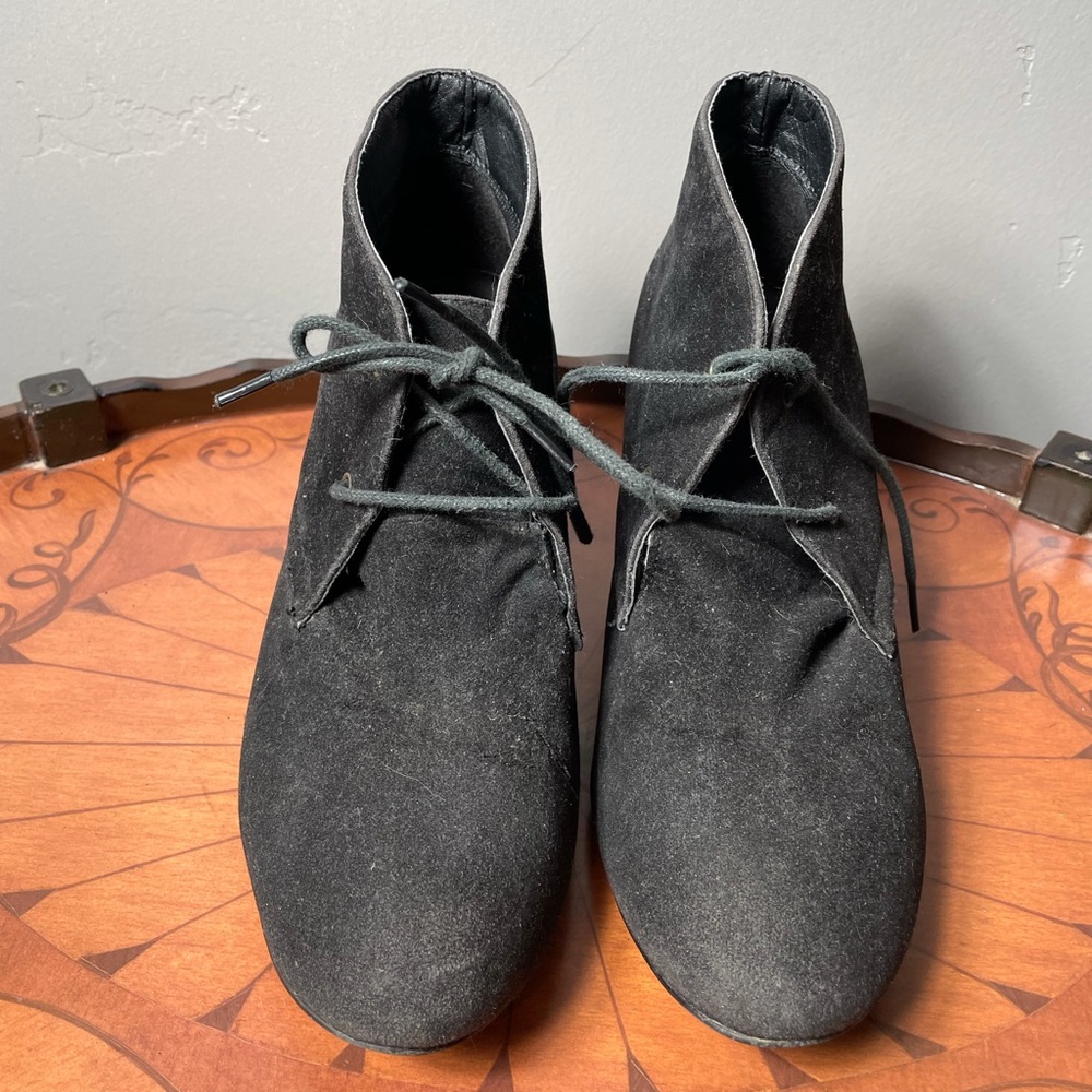 Black Suede Boots